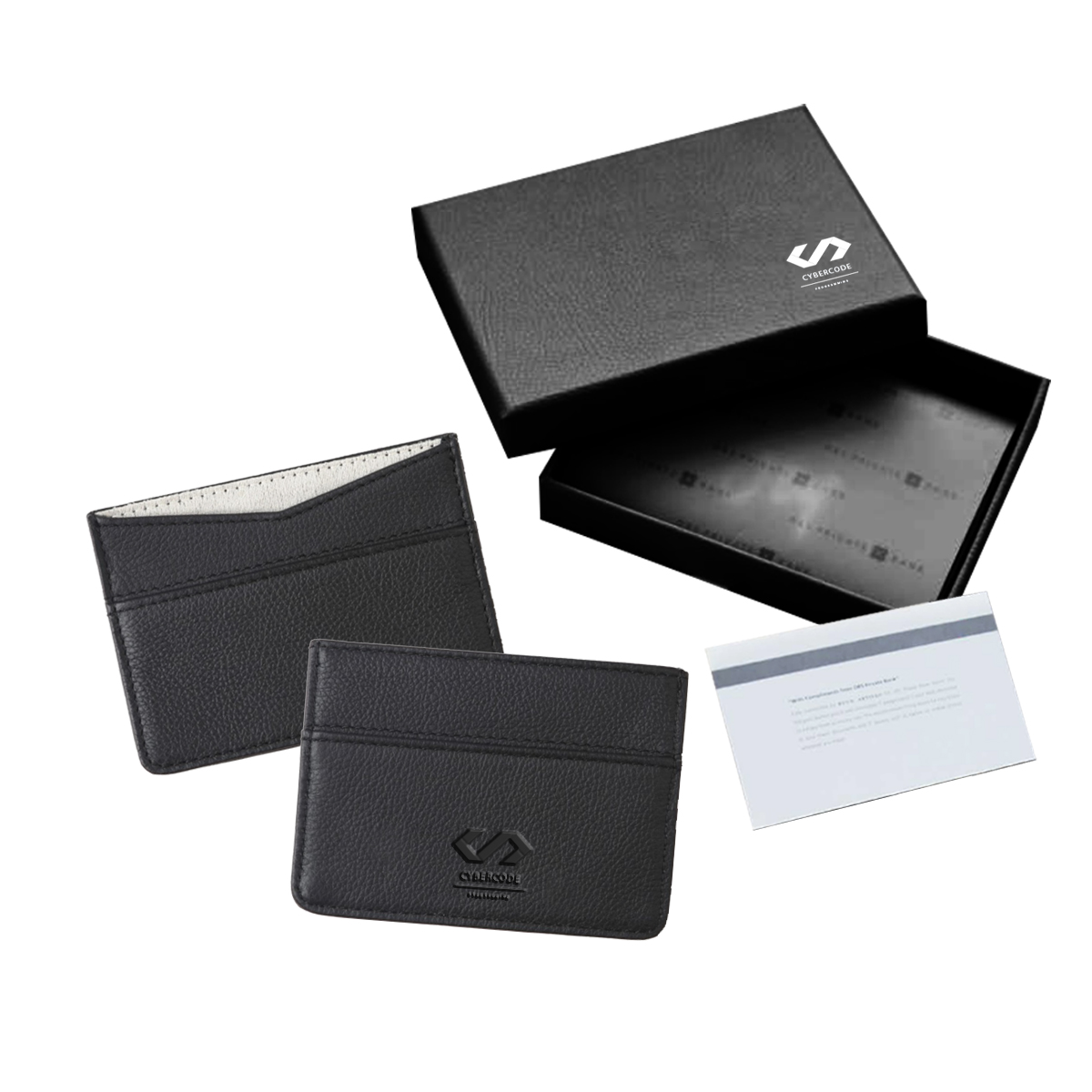PU Leather Wallet & Card Case Gift Set